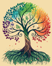 gemeinsam Wurzeln stärken: ein Baum blüht nur, wenn er gut verwurzelt ist.